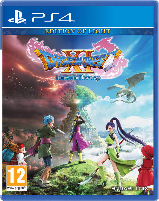 PS4 peli: Dragon Quest XI Edition of Light