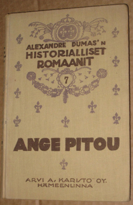 ^o^ Alexandre Dumas : Ange Pitou