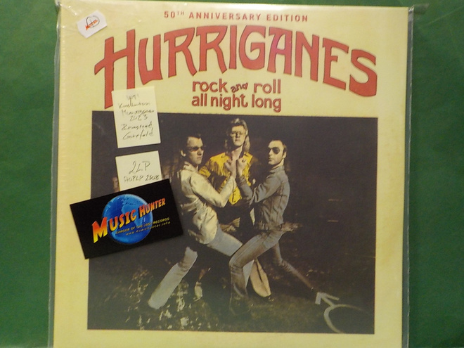 HURRIGANES - ROCK AND ROLL ALL NIGHT LONG - FIN -23 UUSI 2LP