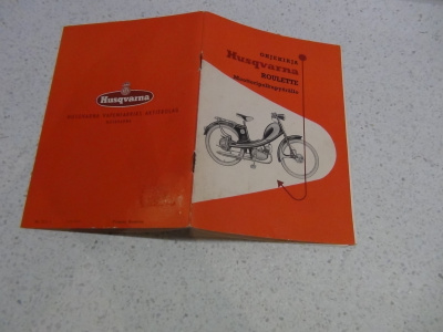 MOOTTORIPOLKUPYÖRÄLLE OHJEKIRJA,Husqvarna ROULETTE