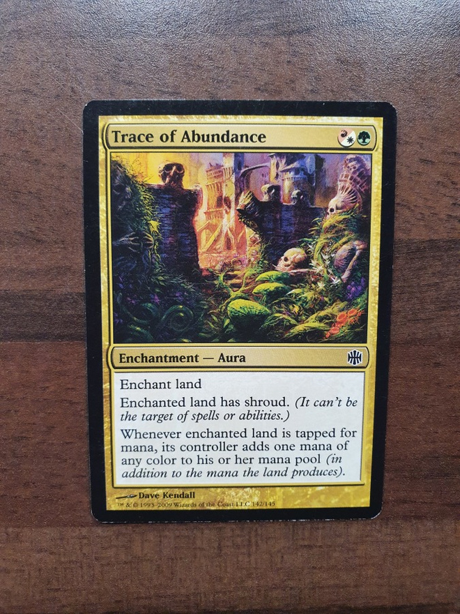 Magic the Gathering Trace of Abundance