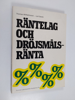 Thomas Wilhelmsson : Räntelag och dröjsmålsränta