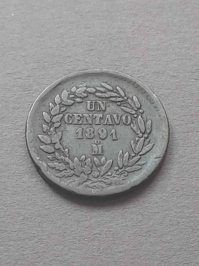 Mexico UN centavo 1891