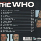 The Who - The Best Of The Who (CD) EX+!! - pikkukuva 2