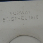 Juustohöylä Chippendale hopea 830 monogrammi RP - pikkukuva 5