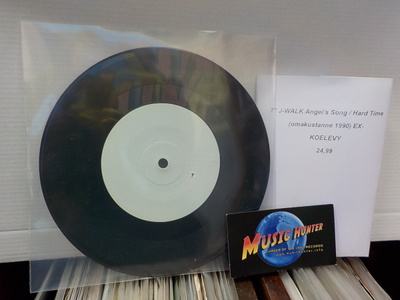 J- WALK - ANGEL'S SONG / HARD TIME EX- 7" -90 koelevy