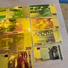 EURO kultasetelit 5-1000e  8kpl - pikkukuva 2
