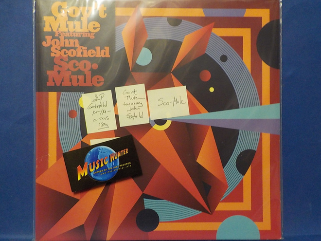 GOV'T MULE FEATURING JOHN SCOFIELD - SCO-MULE M-/M- 180g 2LP