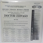 CINEMA SOUND STAGE ORCHESTRA - DOCTOR ZHIVAGO M-/M- LP - pikkukuva 2