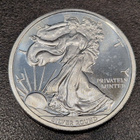 1/2 oz 999 Hopea raha Walking Liberty Tribute (1) - pikkukuva 1
