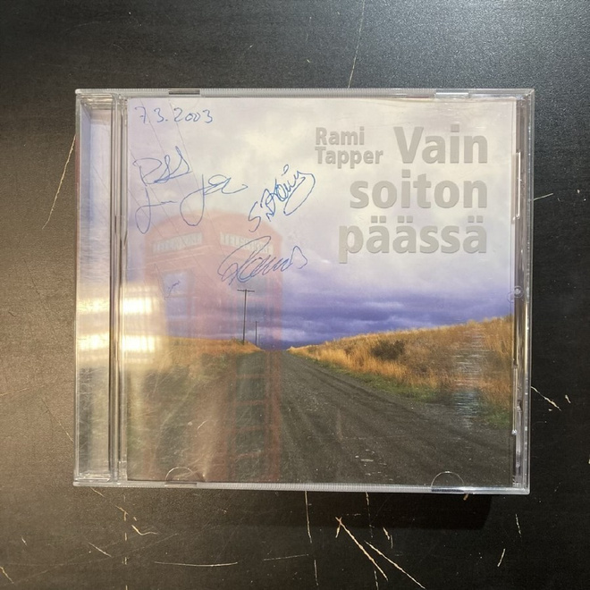 Rami Tapper - Vain soiton päässä (nimikirjoituksilla) CD