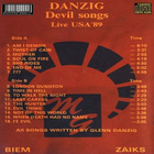 DANZIG devil songs - live usa 1989 ...misfits samhain glenn - pikkukuva 2
