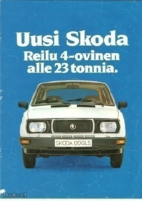 Skoda 120 -esite, 1982