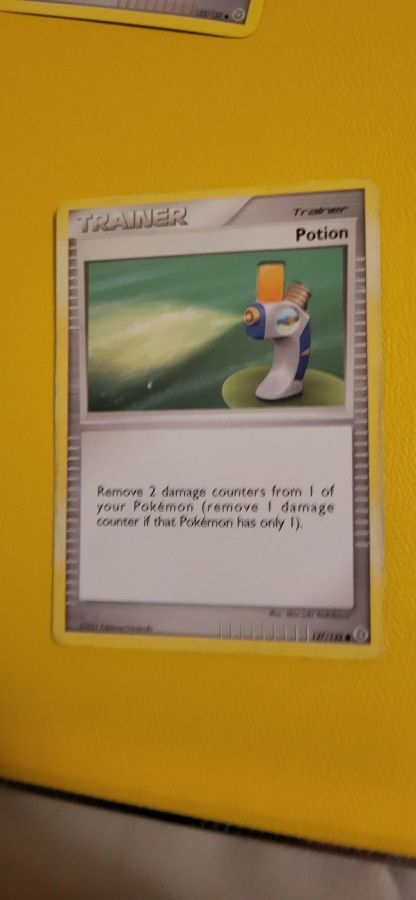 Potion #127 Pokemon Secret Wonders card