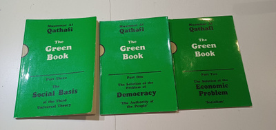 Muammar Al Qathafi, the Green Book