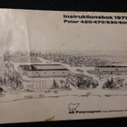 Instruktionsbok Polar husvagn 1975 - pikkukuva 1