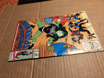 MARVEL THE SPECTACULAR SPIDER-MAN 168/1990 HYVÄ
