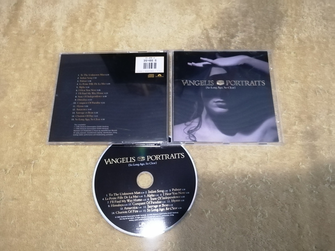 VANGELIS - Portraits {So Long Ago, So Clear} CD