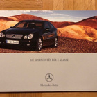 Esite Mercedes C-sarja Sportcoupe W203,2004,myös C30 CDI AMG - pikkukuva 1