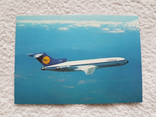 B 727 Europa Jet lentokone postikortti*