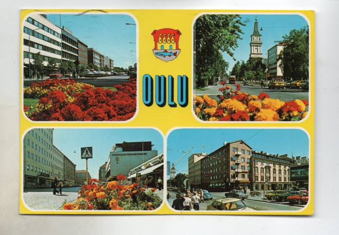 Oulu: neljä kuvaa (vaakuna)