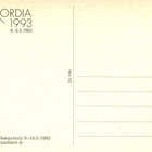 NORDIA 1993, Kirkkonummen Filatelistit ry, käyttämätön - pikkukuva 2