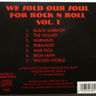 BLACK SABBATH We Sold Our Souls For Rock N Roll Vol.1 CD - pikkukuva 2
