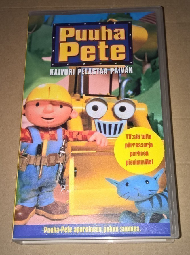 VHS   PUUHA PETE KAIVURI PELASTAA PÄIVÄN