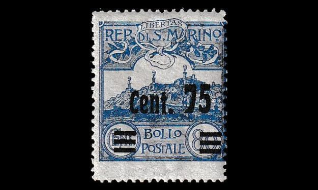 San Marino 121 ** Monte Titano 75/80 C (1926)