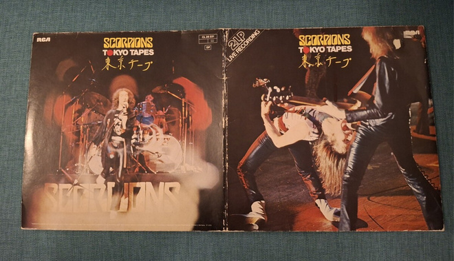 SCORPIONS Tokyo Tapes  RCA – CL 28 331 1978 Germany
