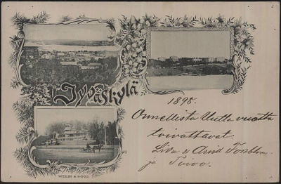 Jyväskylä 1897 postikortti