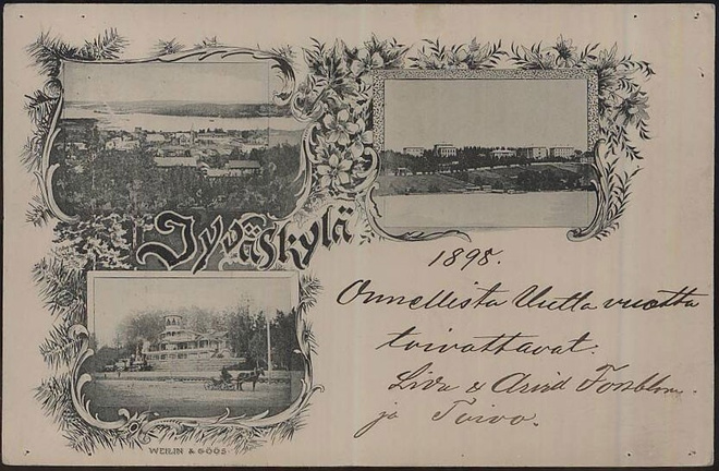Jyväskylä 1897 postikortti