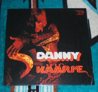 DANNY ~ Käärme ~ LP M-/M- LIPPOLEVY 054