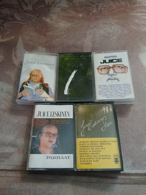 Juice Leskinen – 5 × C-KASETTI