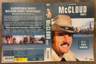 McCLOUD - SEASON 6 / KAUSI 6 (3 DVD) Dennis Weaver
