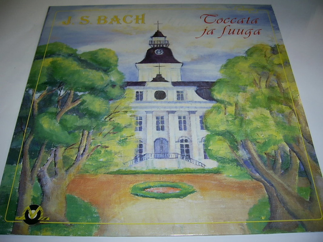 BACH : TOCCATA JA FUUGA - LOISTOKUNTOINEN LP