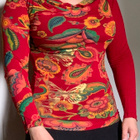 Desigual punainen trikoopaita S - pikkukuva 2