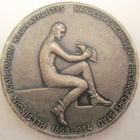 VANHA Mitali Helsingin Kauppayhdistys Sign Kallio Hopea 1954 - pikkukuva 2