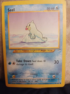 Seel 81/105 Neo Destiny card