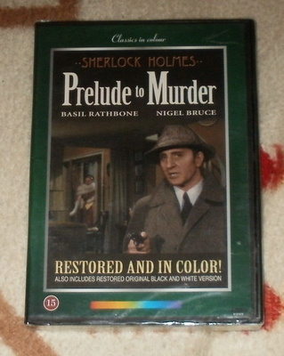 SHERLOCK HOLMES ~ Prelude to Murder ~ DVD kelmussa MINT