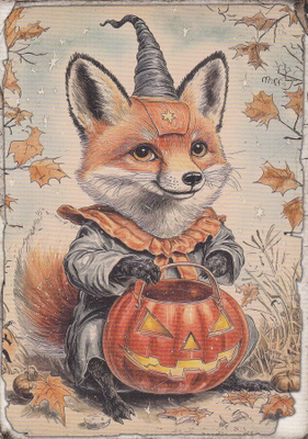 Halloween ketulla kurpitsa-astia