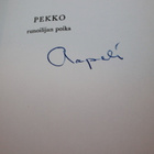 Aapeli - Pekko runoilijan poika (kirjailijan signeeraus) - pikkukuva 1