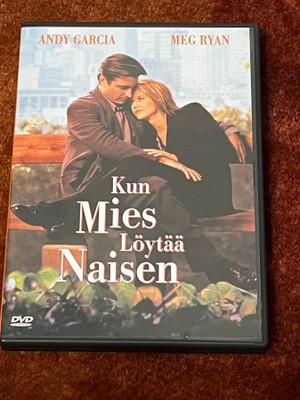 KUN MIES LÖYTÄÄ NAISEN - DVD - meg ryan andy garcia