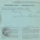 1914 Postiosotus Kestilästä Nikolainkaupunkiin - pikkukuva 2