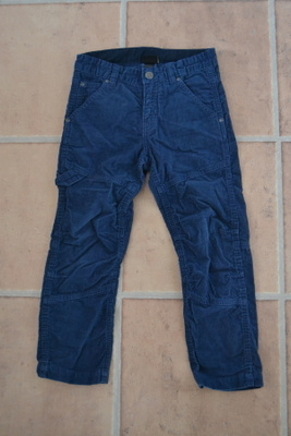 H&M siniset sammarit 122cm