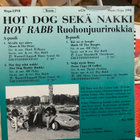 ROY RABB: Ruohonjuurirokkia- EP * FIN 1993 - pikkukuva 2