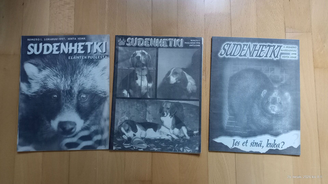 3x SUDENHETKI (Lehti)