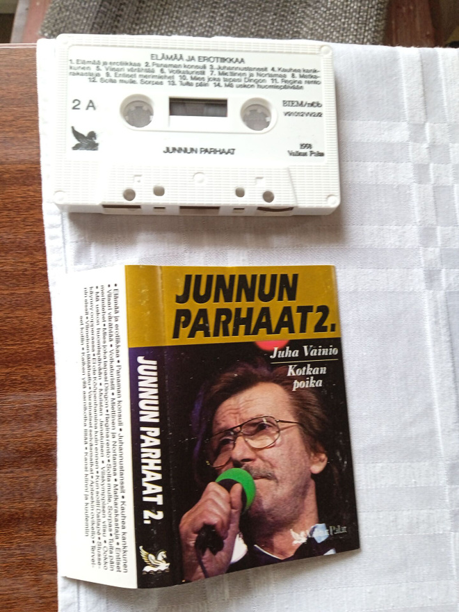 C- KASETTI: JUHA VAINIO : JUNNUN PARHAAT 2