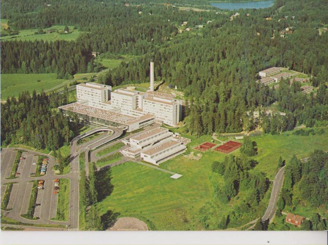 Espoo Jorvin sairaala ilmakuva väri  p135