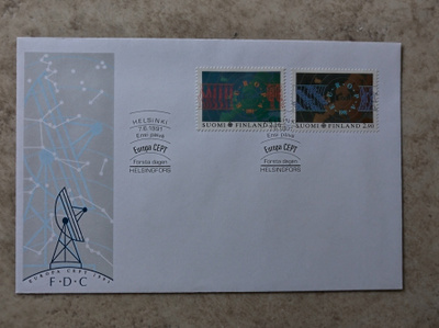 Europa cept 1991 - ensipäiväkuori